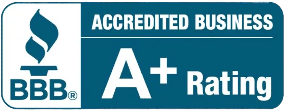 BBB Accredited Business A+ Rating