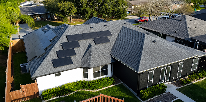 Finished room addition with new roofing on a San Juan, Texas home